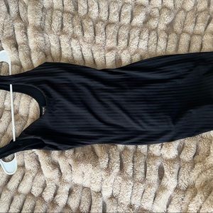 Ribbed fashion nova dress